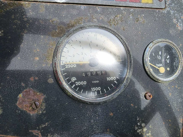 1980 deutz 5206 tweewielaangedreven landbouwtractor - afbeelding 7 van  20
