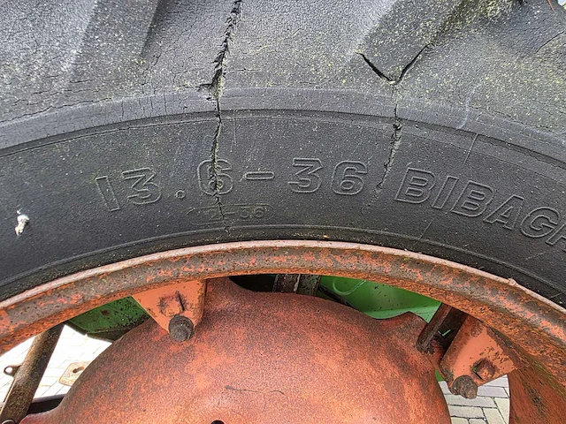 1980 deutz 5206 tweewielaangedreven landbouwtractor - afbeelding 11 van  20