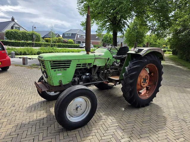 1980 deutz 5206 tweewielaangedreven landbouwtractor - afbeelding 1 van  20