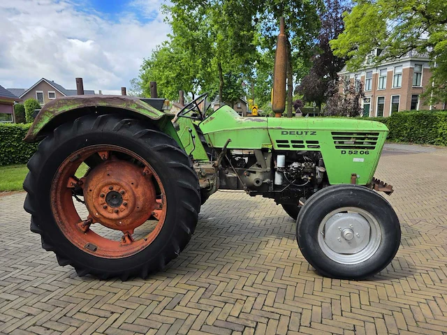 1980 deutz 5206 tweewielaangedreven landbouwtractor - afbeelding 14 van  20