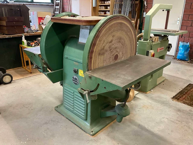 1980 helma dubbele schuurschijfmachine - afbeelding 2 van  9