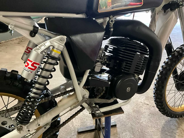 1980 husqvarna cr390cc crossmotor - afbeelding 16 van  17