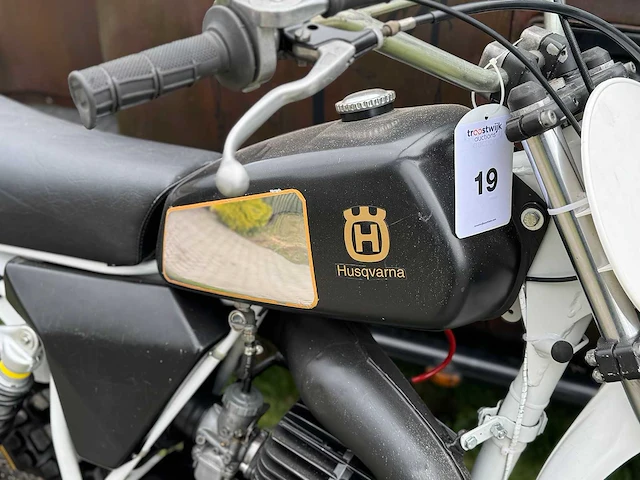 1980 husqvarna cr390cc crossmotor - afbeelding 14 van  14