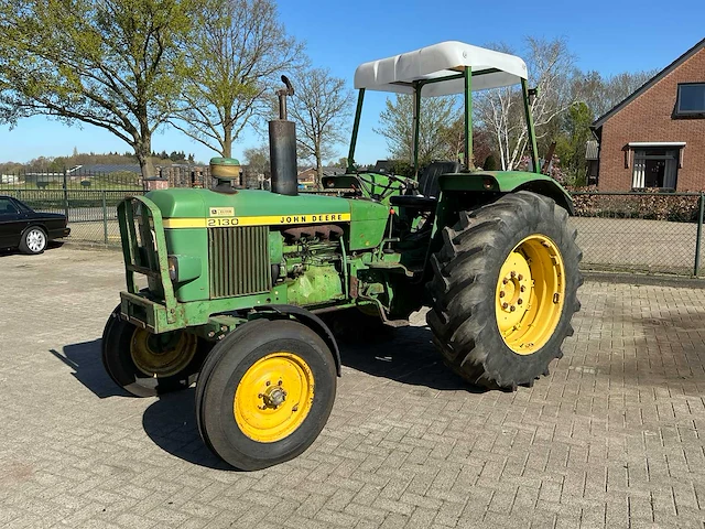 1980 john deere 2130 oldtimer tractor - afbeelding 12 van  20