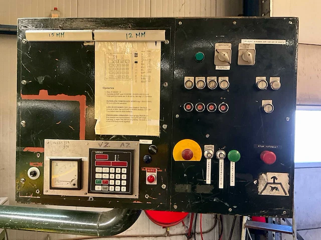1980 jrion & denz ppa platen opdeelzaagmachine - afbeelding 8 van  12