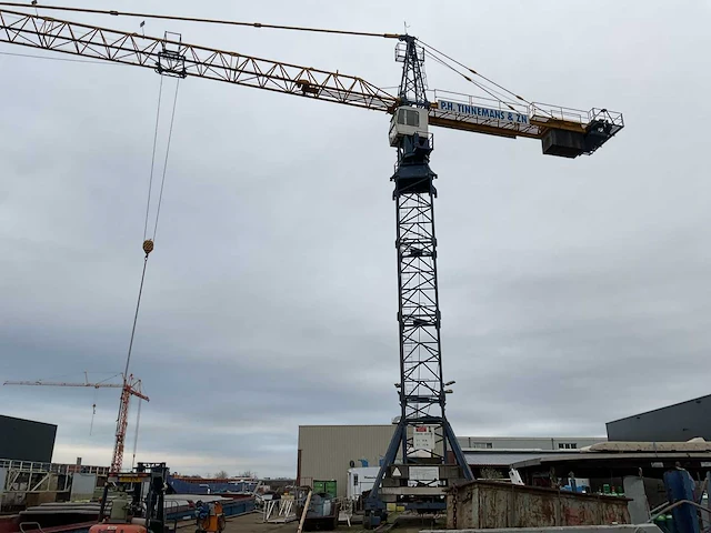 1980 liebherr 120hc torenkraan - afbeelding 2 van  20