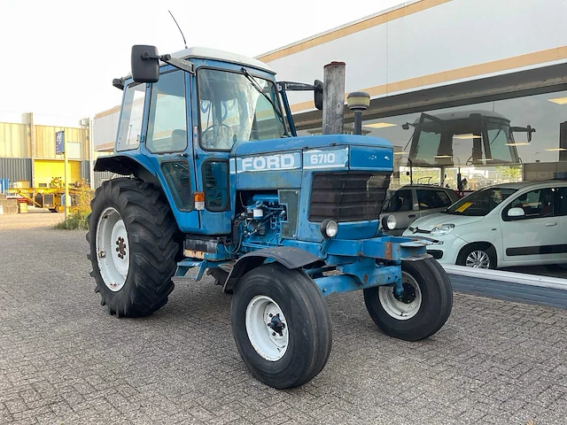 1981 ford 6710 oldtimer tractor - afbeelding 6 van  33