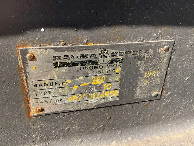 1981 lokomo g2610 breekinstallatie - afbeelding 16 van  26