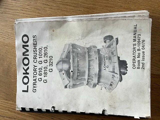 1981 lokomo g2610 breekinstallatie - afbeelding 17 van  26