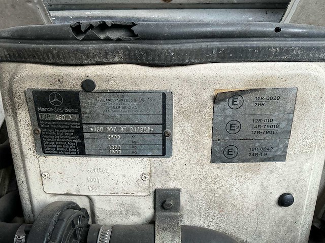 1981 mercedes-benz g-klasse 240 gd - afbeelding 35 van  40