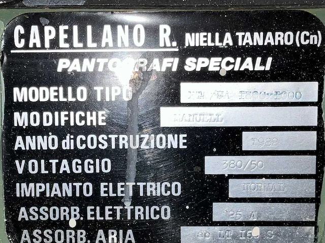 1982 capellano kopieerfrees - afbeelding 3 van  16