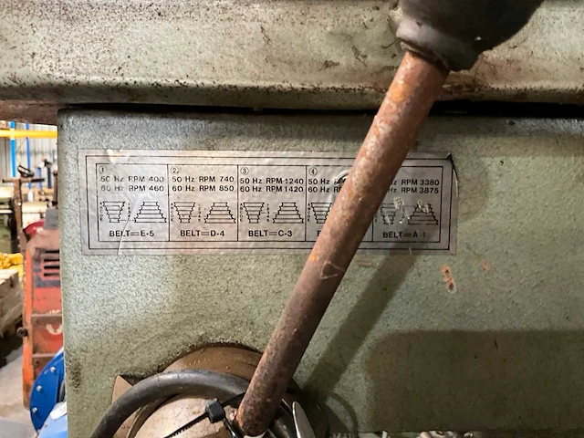 1982 ferm fm16 kolomboormachine - afbeelding 5 van  6