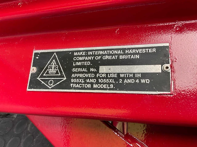 1982 international 955 xl tweewielaangedreven landbouwtractor - afbeelding 39 van  49