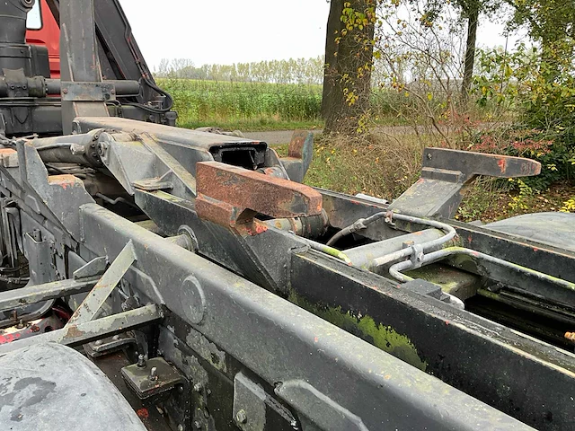 1982 magirus deutz 256m19 haakarm vrachtwagen met kraan - afbeelding 19 van  44