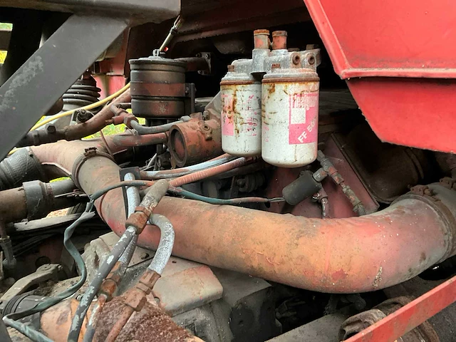 1982 magirus deutz 256m19 haakarm vrachtwagen met kraan - afbeelding 30 van  44