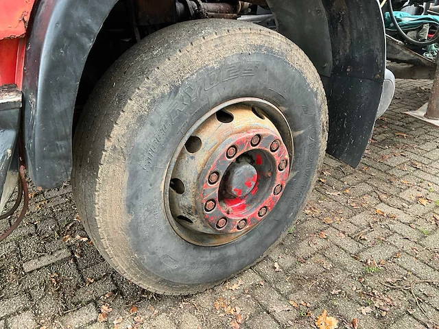 1982 magirus deutz 256m19 haakarm vrachtwagen met kraan - afbeelding 42 van  44