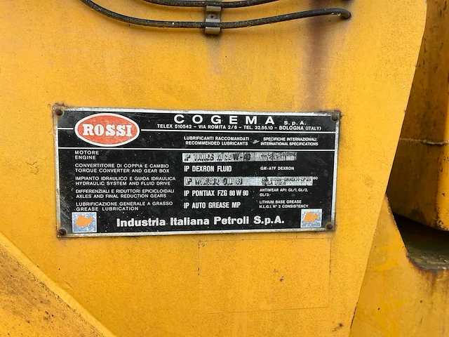 1982 rossi 160 shovel-wiellader - afbeelding 27 van  33