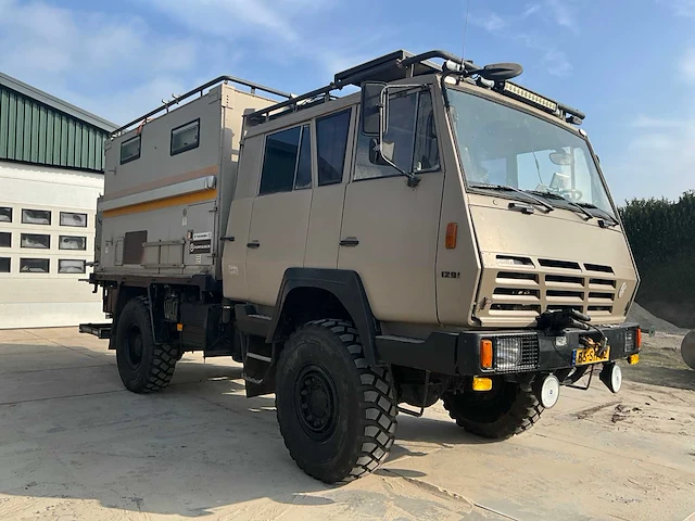 1982 steyr 1291 4x4 expeditie camper / vrachtwagen - afbeelding 34 van  69
