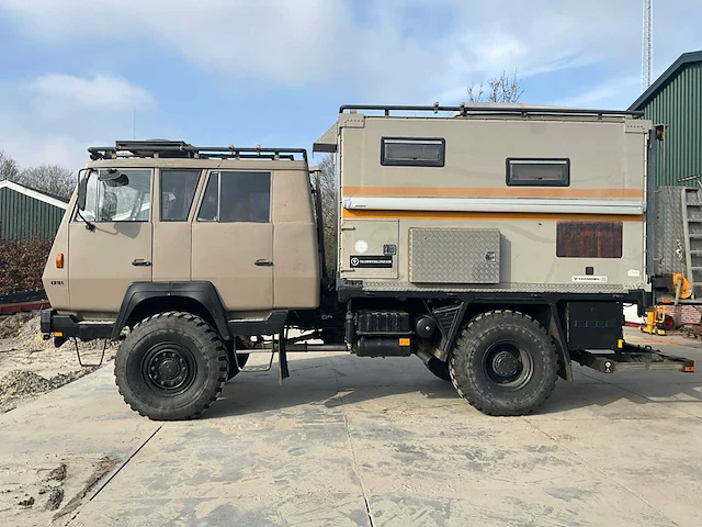 1982 steyr 1291 4x4 expeditie camper / vrachtwagen - afbeelding 45 van  69