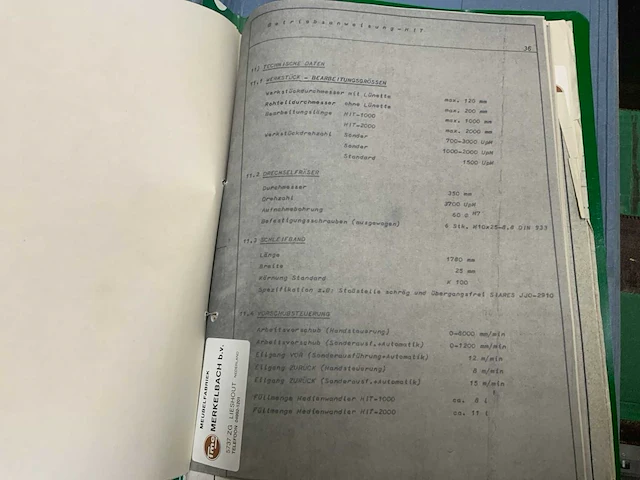 1982 zuckermann hit-1000 sjabloon draaibank - afbeelding 2 van  10