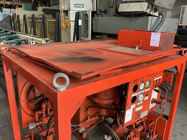1983 ab gustaf terling powerpack p20 hydraulisch aggregaat - afbeelding 3 van  13