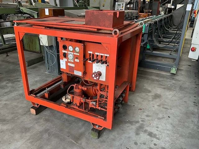 1983 ab gustaf terling powerpack p20 hydraulisch aggregaat - afbeelding 1 van  13