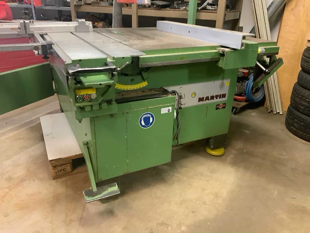 1983 martin t71 formaatcirkelzaagmachine - afbeelding 5 van  12