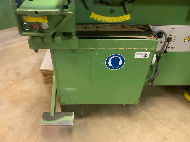 1983 martin t71 formaatcirkelzaagmachine - afbeelding 9 van  12