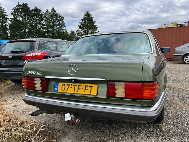 1983 mercedes-benz s-klasse 380 se personenauto - afbeelding 15 van  18