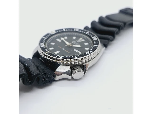 1983 seiko 6309-7290 150m automatisch duikhorloge '' slim turtle'' - afbeelding 4 van  9