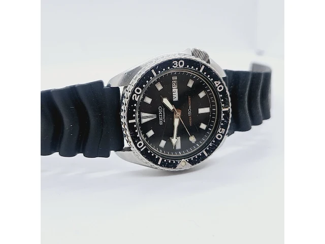 1983 seiko 6309-7290 150m automatisch duikhorloge '' slim turtle'' - afbeelding 6 van  9