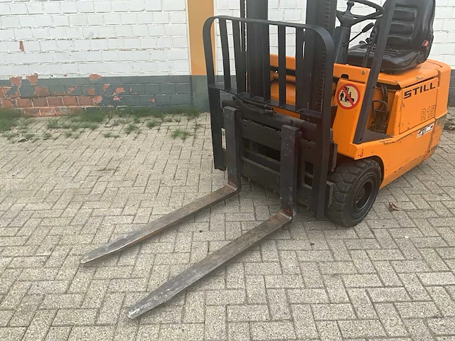 1983 still efg 1.5/5004 vorkheftruck - afbeelding 10 van  27