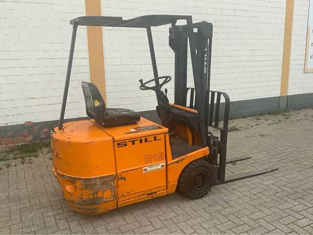 1983 still efg 1.5/5004 vorkheftruck - afbeelding 21 van  27