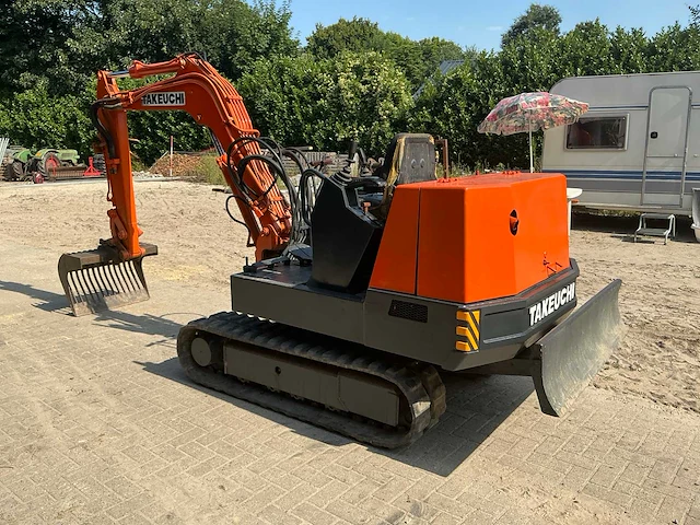 1983 takeuchi tw25 minigraafmachine - afbeelding 23 van  29