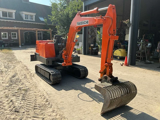1983 takeuchi tw25 minigraafmachine - afbeelding 27 van  29