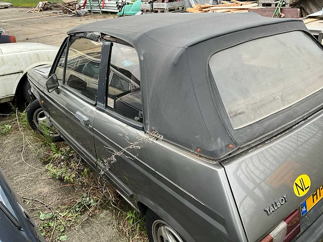 1983 talbot samba personenauto - afbeelding 10 van  14