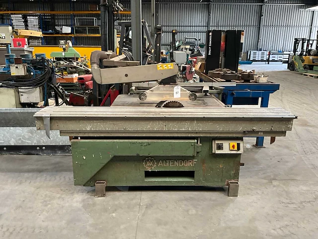 1984 altendorf tafelcirkelzaagmachine - afbeelding 2 van  9