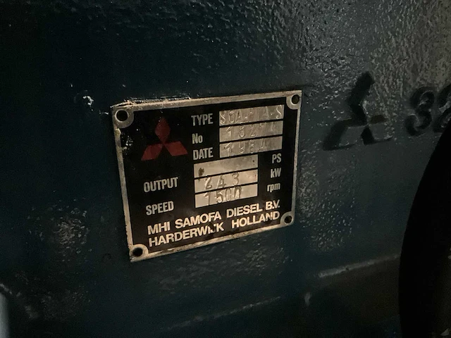 1984 avk dkbn49/250-4ts noodstroomgenerator (2x) - afbeelding 15 van  52