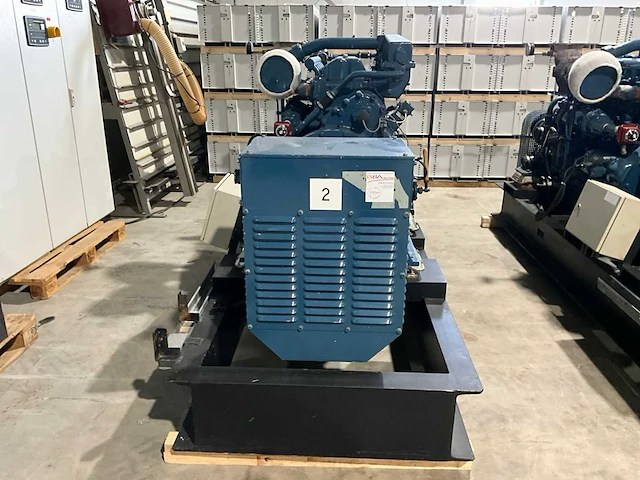 1984 avk dkbn49/250-4ts noodstroomgenerator (2x) - afbeelding 18 van  52