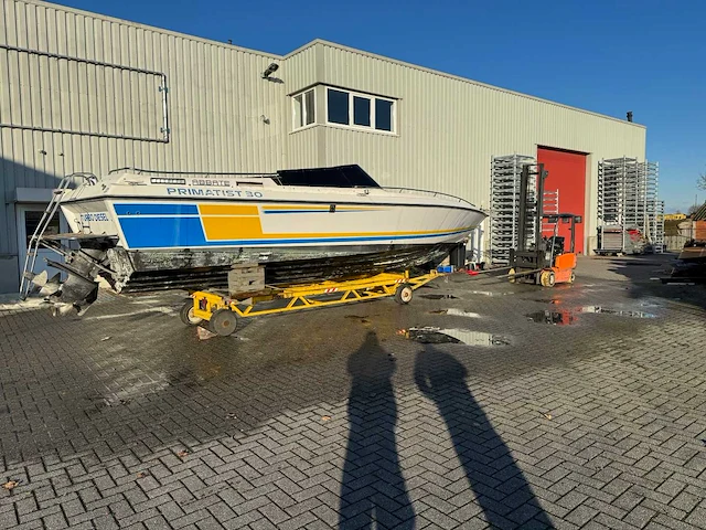1984 bruno abbate - primatist 30 turbo diesel - motor yacht - afbeelding 10 van  36