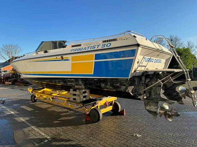 1984 bruno abbate - primatist 30 turbo diesel - motor yacht - afbeelding 14 van  36