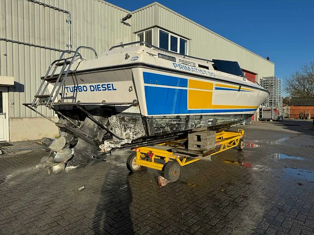 1984 bruno abbate - primatist 30 turbo diesel - motor yacht - afbeelding 16 van  36