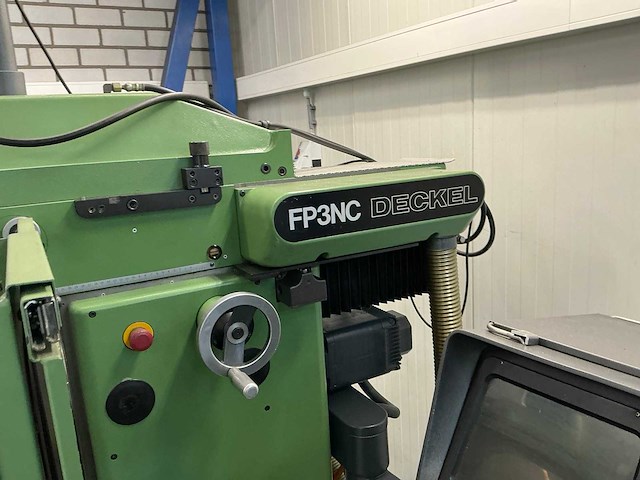 1984 deckel fp3nc freesmachine - afbeelding 2 van  14