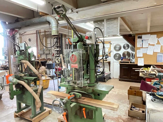 1984 fezer kf 50 kettingfreesmachine - afbeelding 2 van  8