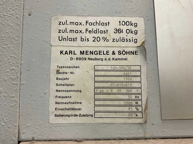 1984 inomatic paternoster magazijnsysteem - afbeelding 9 van  10