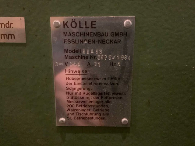 1984 kölle hda-63 vandiktebank - afbeelding 8 van  8