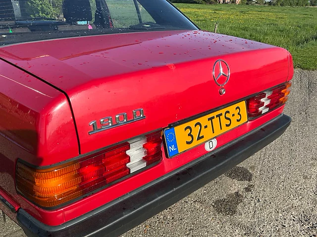1984 mercedes-benz 190 d oldtimer - afbeelding 2 van  41
