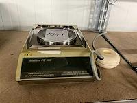 1984 mettler pe160 precisieweegschaal - afbeelding 1 van  4