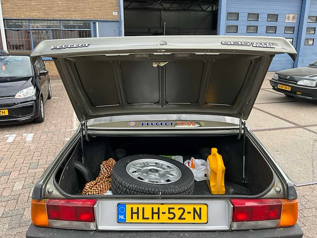 1984 peugeot 505 gtd turbo sedan personenauto - afbeelding 7 van  15