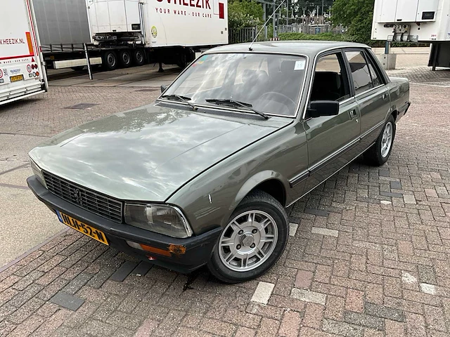1984 peugeot 505 gtd turbo sedan personenauto - afbeelding 1 van  15